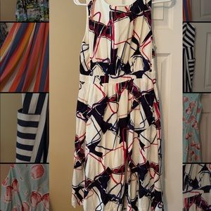 Emily and Fin brushstroke sample dress, UK 10/S